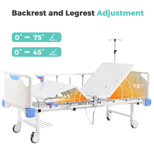 OLERN Classic Electric Hospital Bed – Back & Leg Adjustable for Home Care