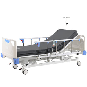 OLERN 3 Function Electric Hospital Bed with 4.7" Memory Foam Mattress