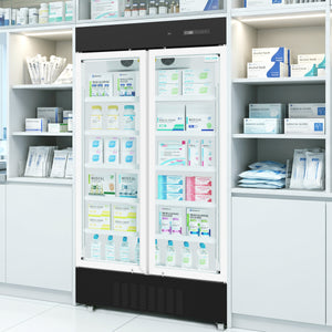 Medical refrigerator digital temperature display 36-46°F